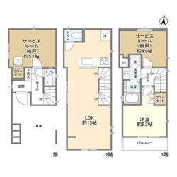 Ｋｏｌｅｔ駒岡の物件間取画像